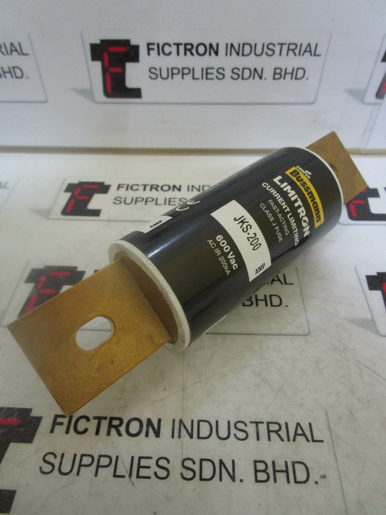 JKS-200 JKS200 EATON BUSSMANN Limitron Fast-Acting Class J Fuse Supply Malaysia Singapore Indonesia USA Thailand