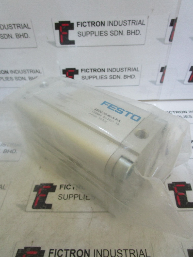 ADVU-50-80-A-P-A ADVU5080APA FESTO Compact Cylinder Piston Supply Malaysia Singapore Indonesia USA Thailand