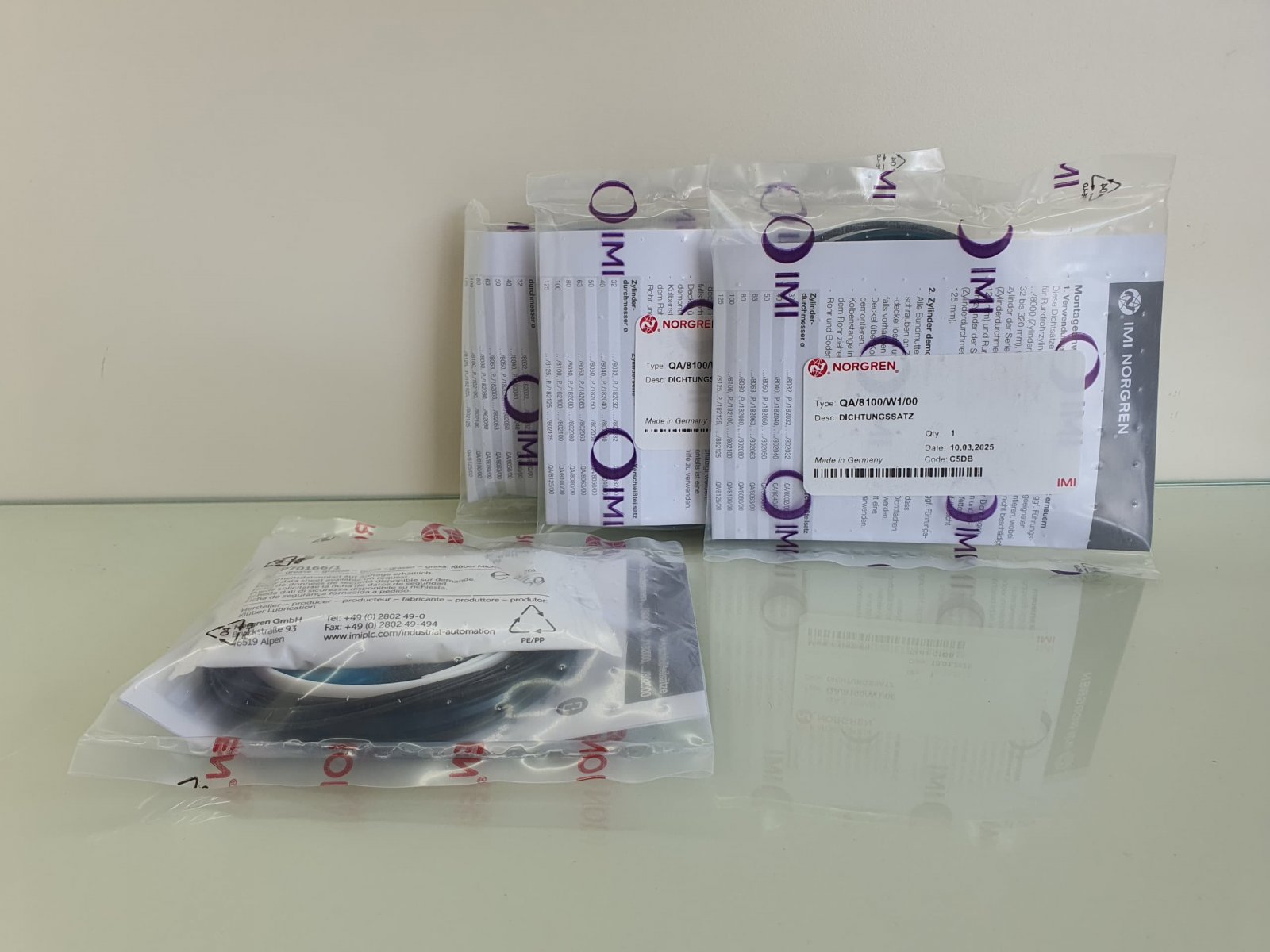 NORGREN QA/8100/W1/00 Service Kits Malaysia