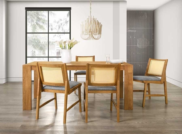DINING SET (4 SEATER) - T114 / C225 Dining Set 1 + 4 Latest Dining Sets - 2025 Malaysia, Johor, Muar Manufacturer, Supplier, Exporter, Supply | DIGITAL FURNITURE SDN BHD