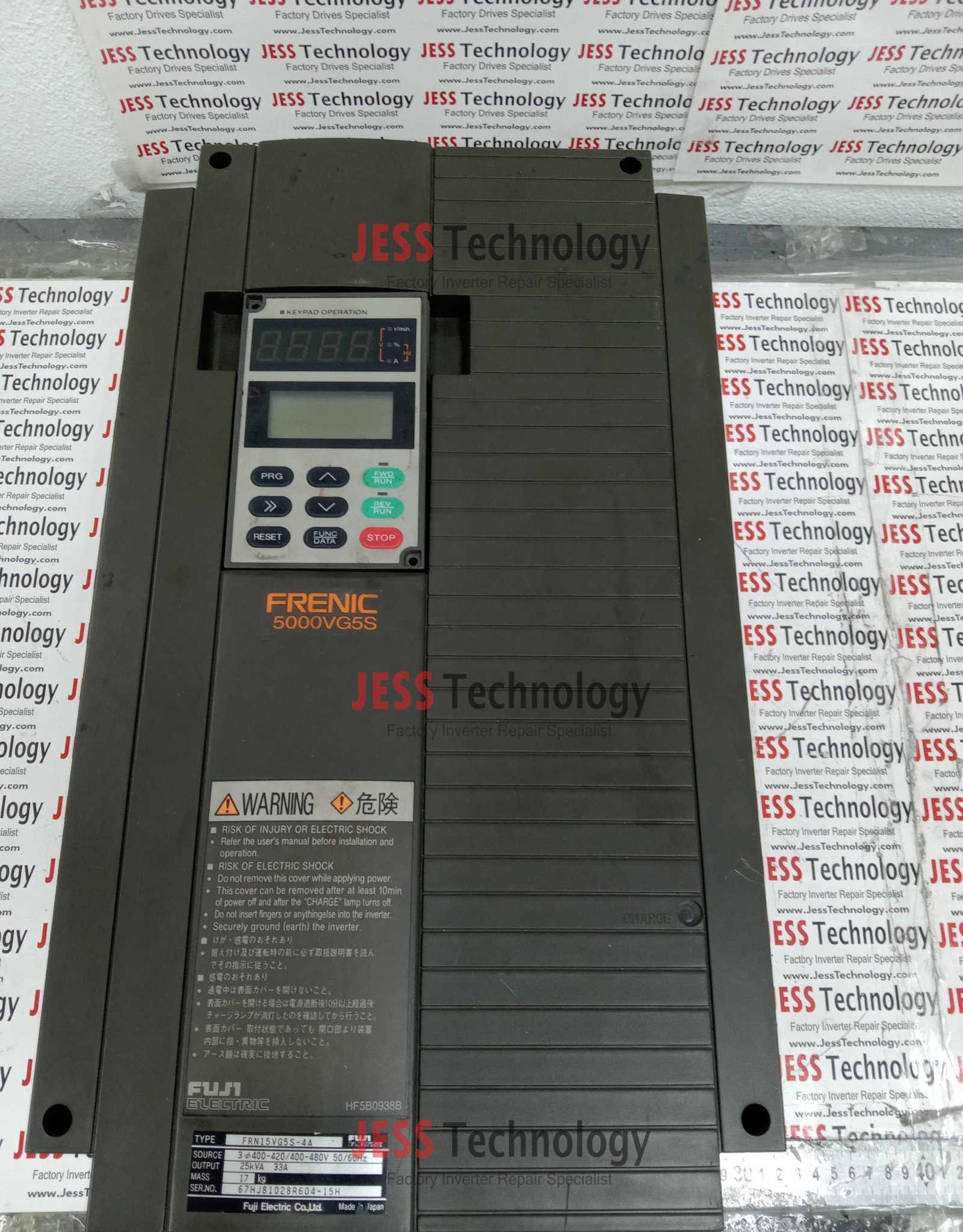 Repair FUJI ELECTRIC INVERTER FRN15VG5S-4A Malaysia, Singapore, Indonesia, Thailand, Vietnam