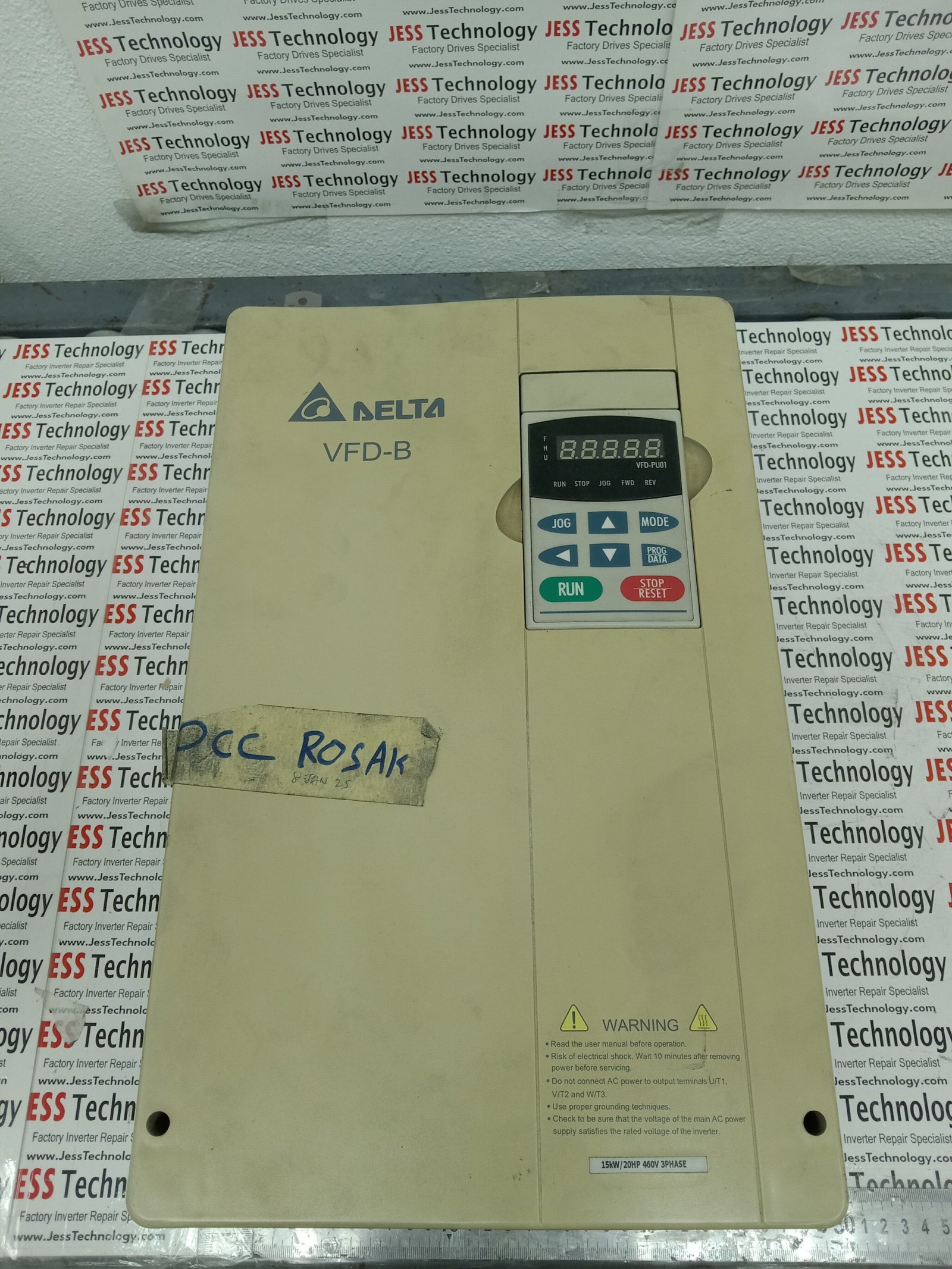 Repair DELTA INVERTER VFD150B43A Malaysia, Singapore, Indonesia, Thailand, Vietnam