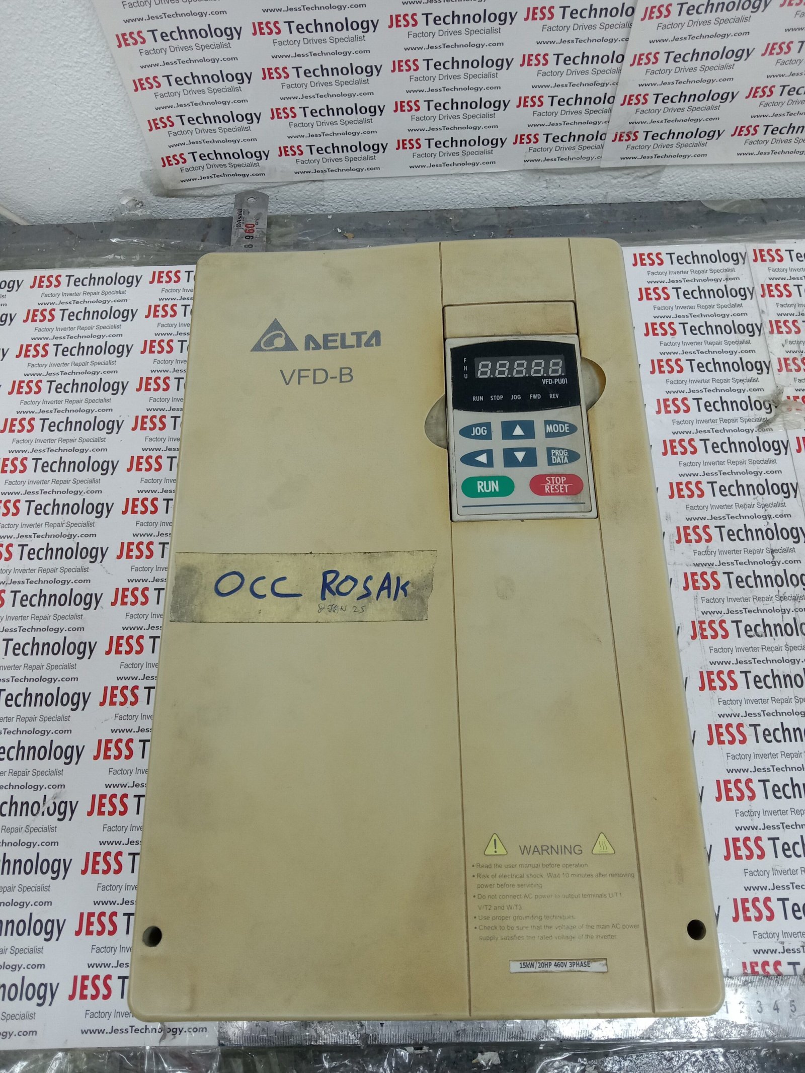 Repair DELTA INVERTER VFD150B43A Malaysia, Singapore, Indonesia, Thailand, Vietnam
