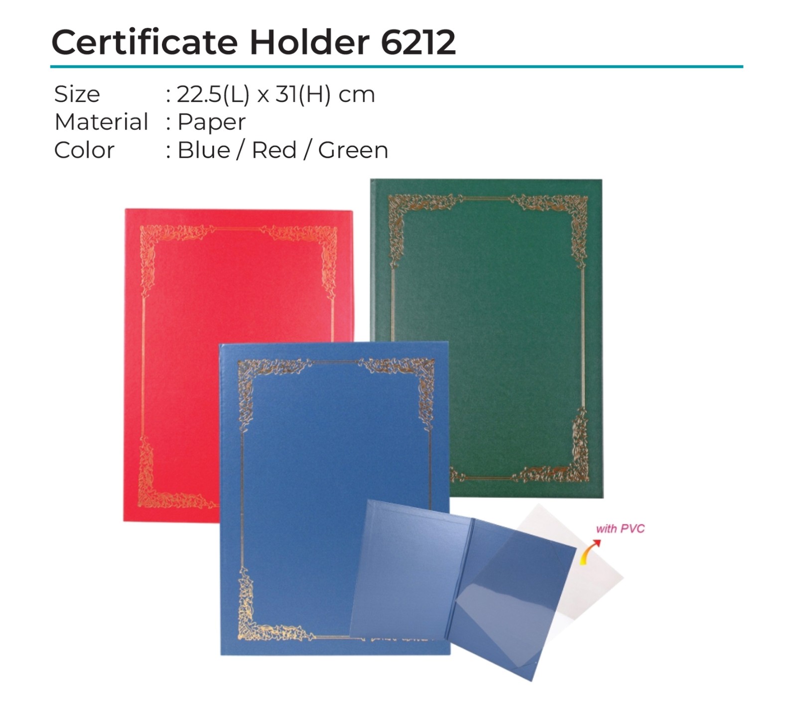 Certificate Holder 6212