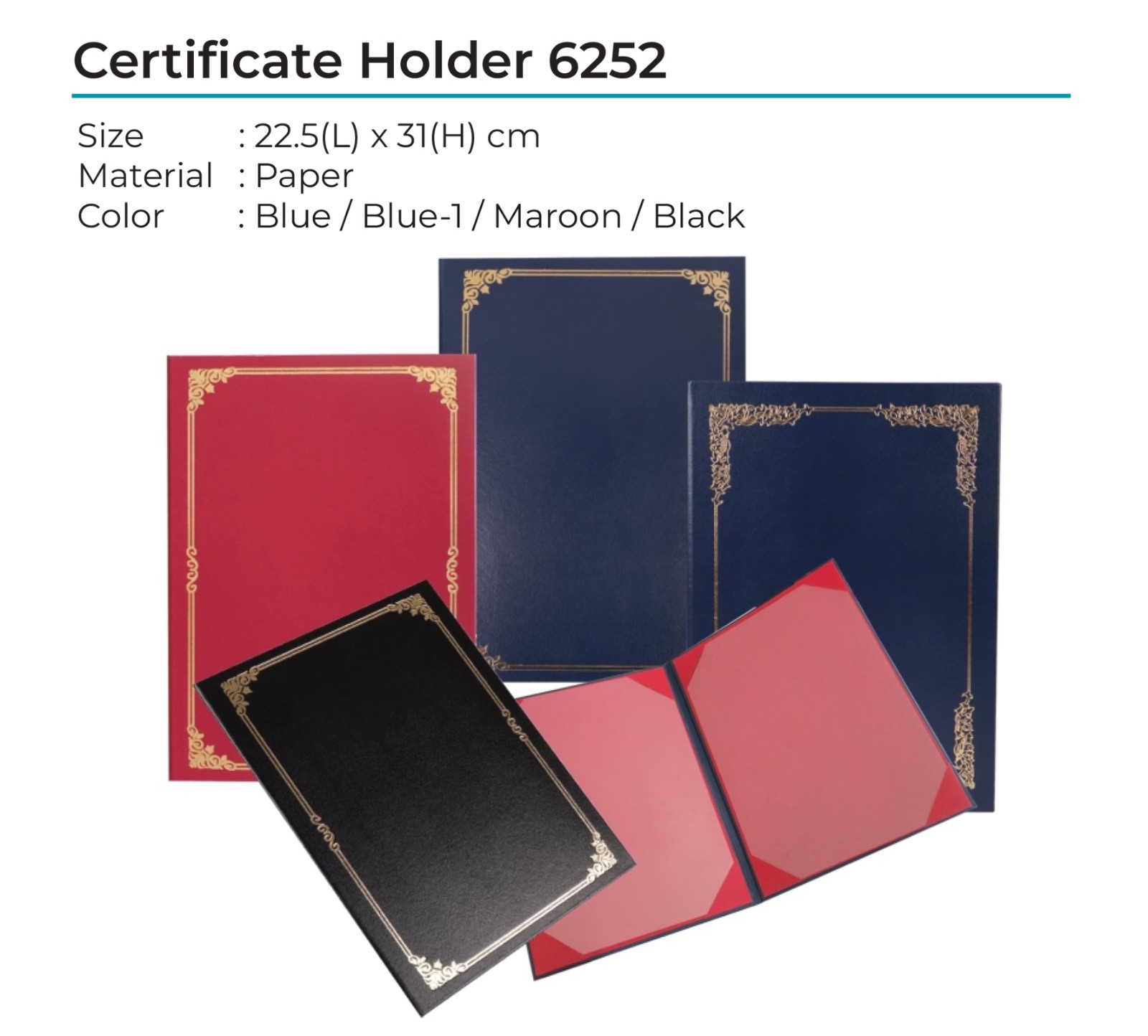 Certificate Holder 62525