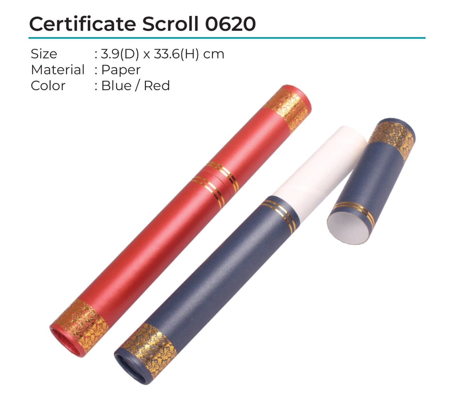 Certificate Scroll 0620