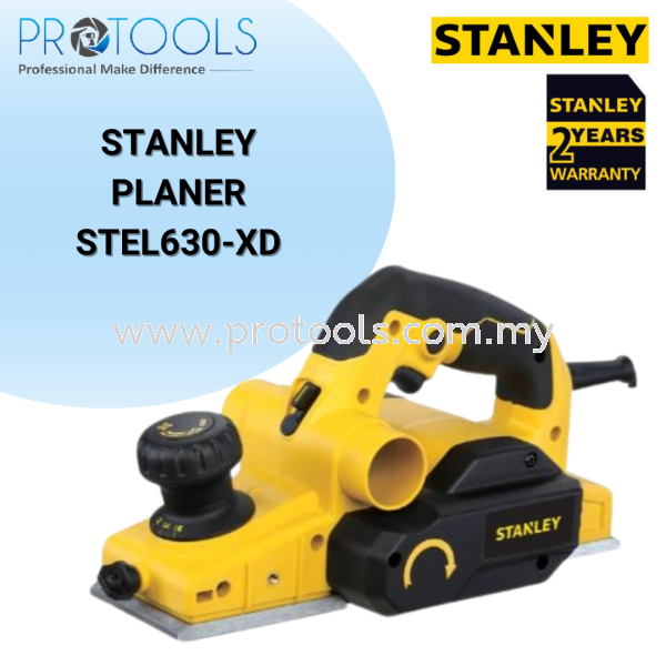 STANLEY STEL630-XD PLANER | 750W | 9MM Planer & Router CORDED TOOLS POWER TOOLS Johor Bahru (JB), Malaysia, Senai Supplier, Suppliers, Supply, Supplies | Protools Hardware Sdn Bhd