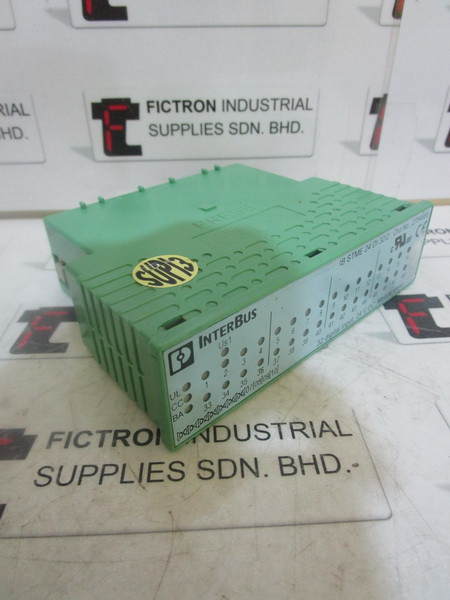 IB STME 24 DI 322 IBSTME24DI322 INTERBUS PHOENIX CONTACT Input Output Module Supply Malaysia Singapore Indonesia USA Thailand