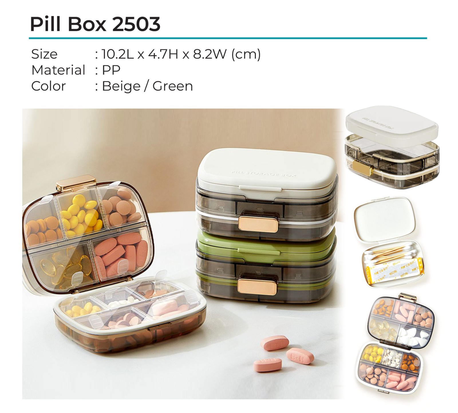 Pill Box 2503