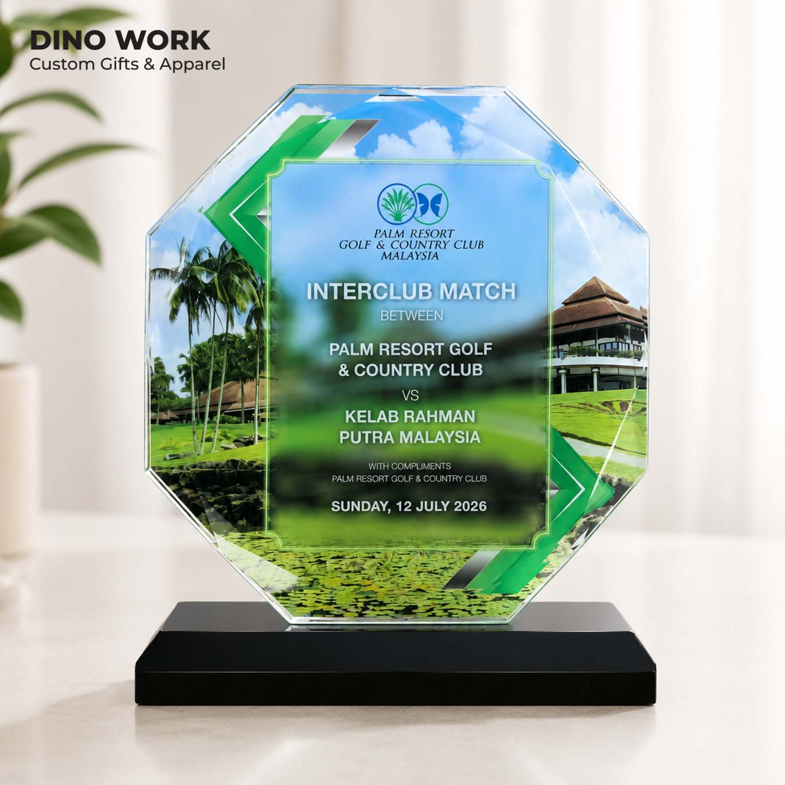 Crystal Trophy Award 7932