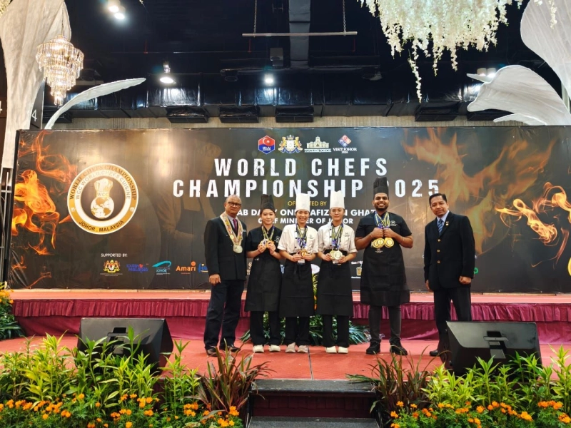 Heartfelt Congratulations on Our Chef and students Stellar Achievement at the World Chefs Championship 2025!