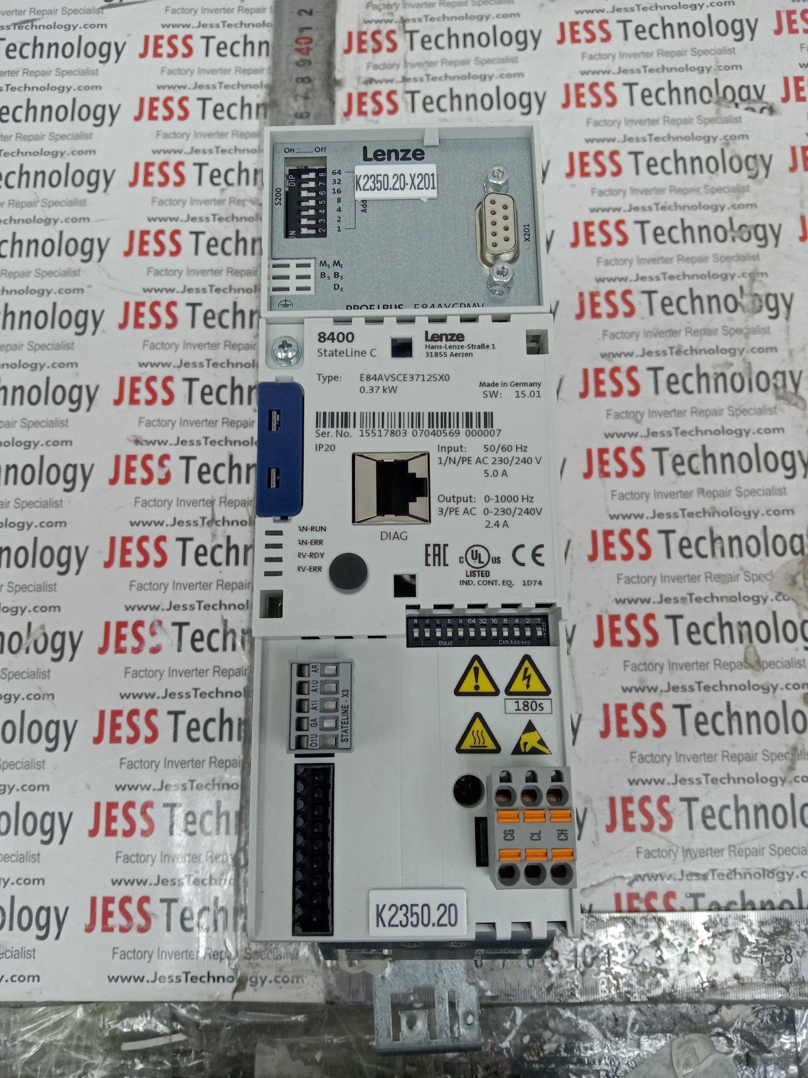 Repair LENZE INVERTER E84AVSCE3712SX0 Malaysia, Singapore, Indonesia, Thailand, Vietnam
