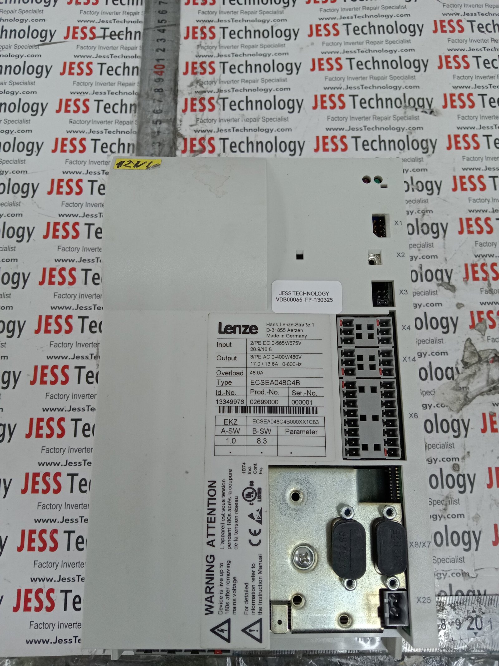 Repair LENZE INVERTER ECSEA048C4B Malaysia, Singapore, Indonesia, Thailand, Vietnam