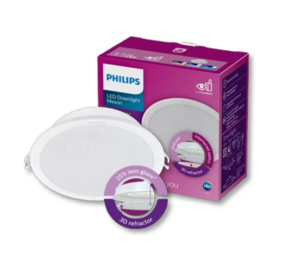 PHILIPS 59466 MESON IO 17W 220-240V 1200LM D150 6INCH LED RECESSED DOWNLIGHT [3000K/4000K/6500K]