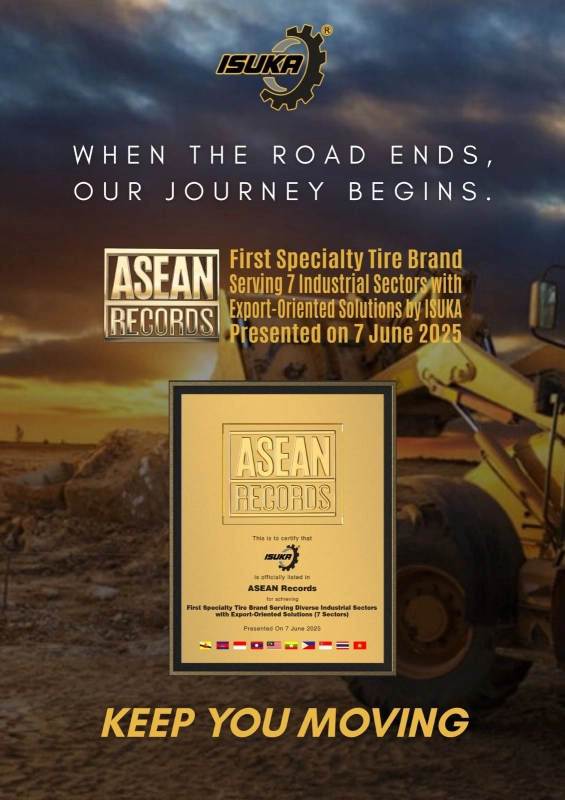 Isuka Tires Recognized by ASEAN Records for Regional Excellence
