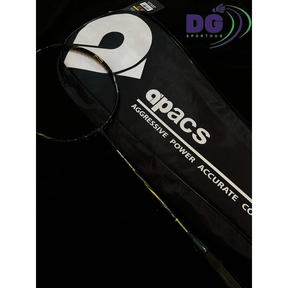 APCAS DUPLEX POWER 55 BADMINTON RACQUET WITH HARD COVER (100 APCAS DUPLEX POWER 55 BADMINTON RACQUET WITH HARD COVER (100