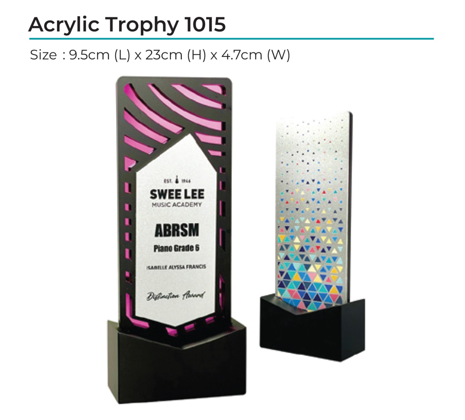 Acrylic Award 1015