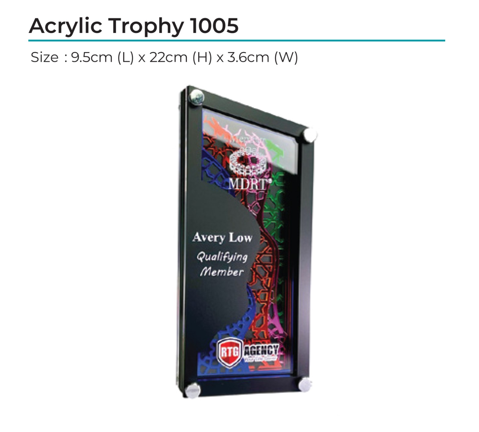 Acrylic Award 1005