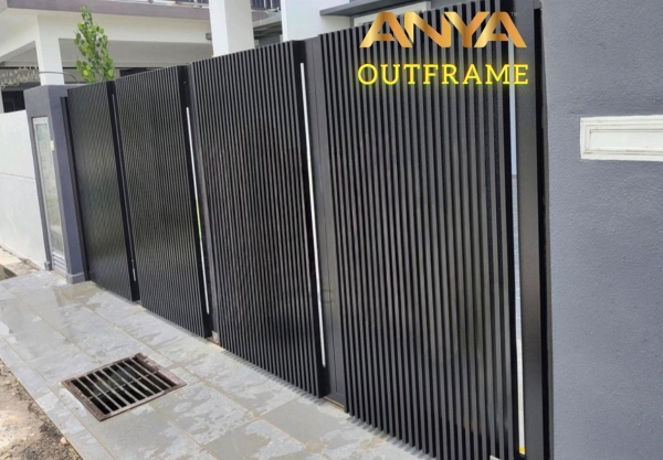Full Aluminium - Trackless¡¾ Outframe Design ¡¿ Autogate Selangor, Malaysia, Kuala Lumpur (KL), Rawang Supplier, Suppliers, Supply, Supplies | Anya Security Door Enterprise