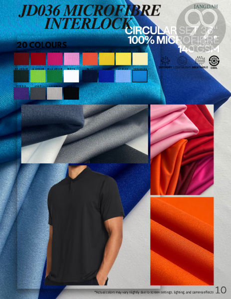 Interlock Knit Fabric Fabric + Colour Custom Made Selangor, Malaysia, Kuala Lumpur (KL), Kajang Uniform, Manufacturer, Supplier, Supply | 99 Uniform Factory Sdn Bhd