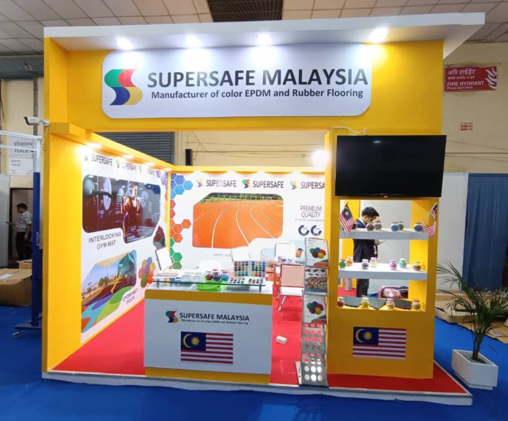 SPORTS INDIA EXPO 2024 - SuperSafe EPDM Malaysia