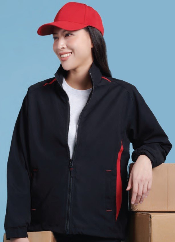 WB04 — WINDBREAKER UNISEX FULL-ZIP Campaign Windbreaker Jacket