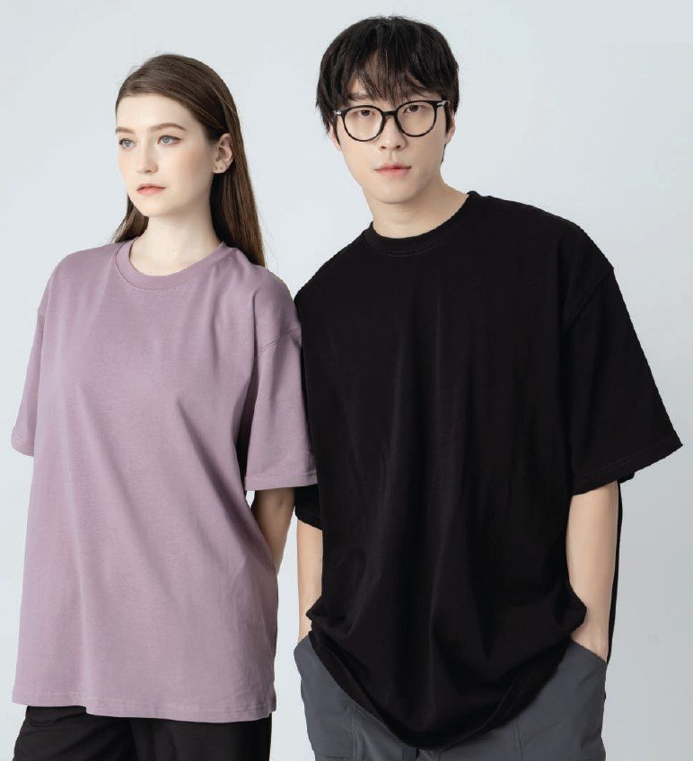 AG280 — Arrive Guide® Sartorial Siro Cotton Oversized Fit T-Shirt 280gsm