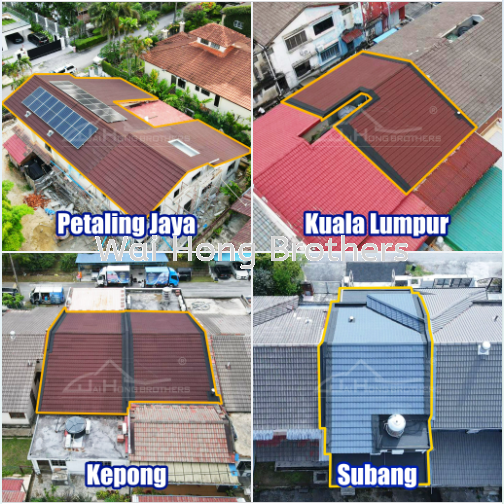 V-Bond Tiles - Stone Coated Aluminium-Zinc Roof Tiles V-Bond Tiles Stone Coated Zinc-Aluminium Roof Tiles Selangor, Malaysia, Johor Bahru (JB), Kuala Lumpur (KL), Perak, Penang Services, Contractor, Specialist | Wai Hong Brothers Sdn Bhd