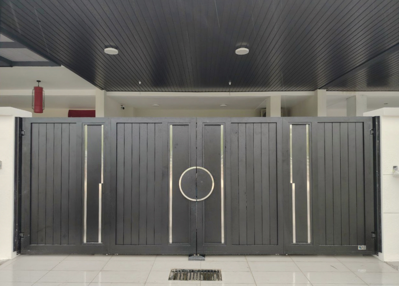 Aluminium Trackless Folding Gate Penang, Malaysia, Simpang Ampat ...