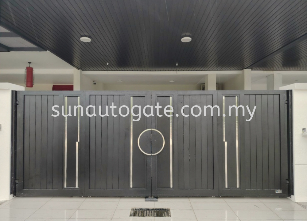 Aluminium Trackless Folding Gate Penang, Malaysia, Simpang Ampat ...