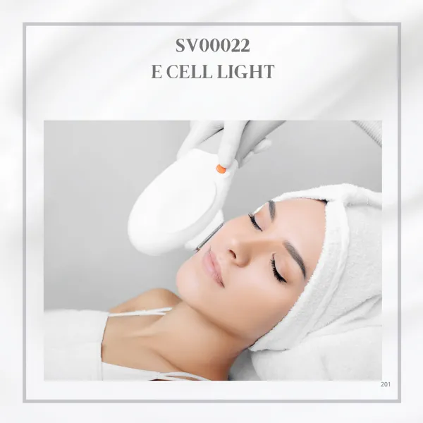 E Cell Light /Mengaktifkan sel kulit & meningkatkan metabolisme / Menenangkan kemerahan dan menenangkan kulit sensitif / Memudarkan kesan jerawat dan mencerahkan kulit / Membaiki kulit yang rosak dan mempercepatkan pemulihan / Tidak invasif, tidak menyakitkan, dan masa henti sifar / Selamat untuk semua jenis kulit / terutamanya kulit sensitif