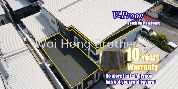 V-Proov - Torch On Membrane Torch on membrane waterproofing Selangor, Malaysia, Johor Bahru (JB), Kuala Lumpur (KL), Perak, Penang Services, Contractor, Specialist | Wai Hong Brothers Sdn Bhd