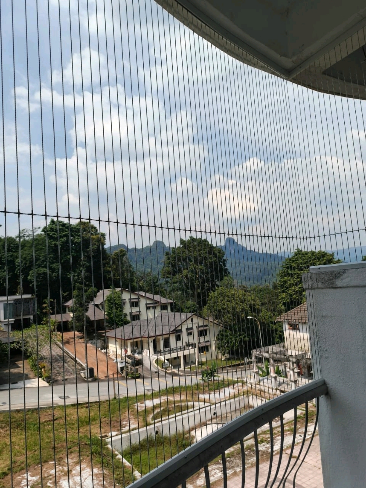 Invisible Grill done at Bukit Mas Apartment