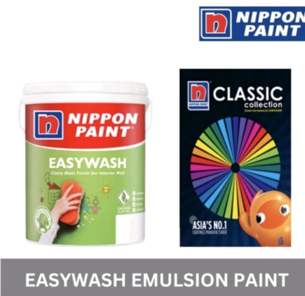 Nippon Paint Vinilex EasyWash Interior Wall Paint/ Cat Dinding Rumah Interior Paints Wall Paints Kuala Lumpur (KL), Malaysia, Selangor, Salak South, Balakong Supplier, Suppliers, Supply, Supplies | Cheong Seng Hardware Sdn Bhd
