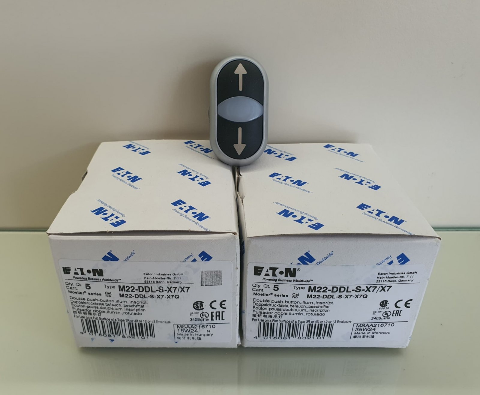 Eaton M22-DDL-S-X7-X7 Push Button Malaysia
