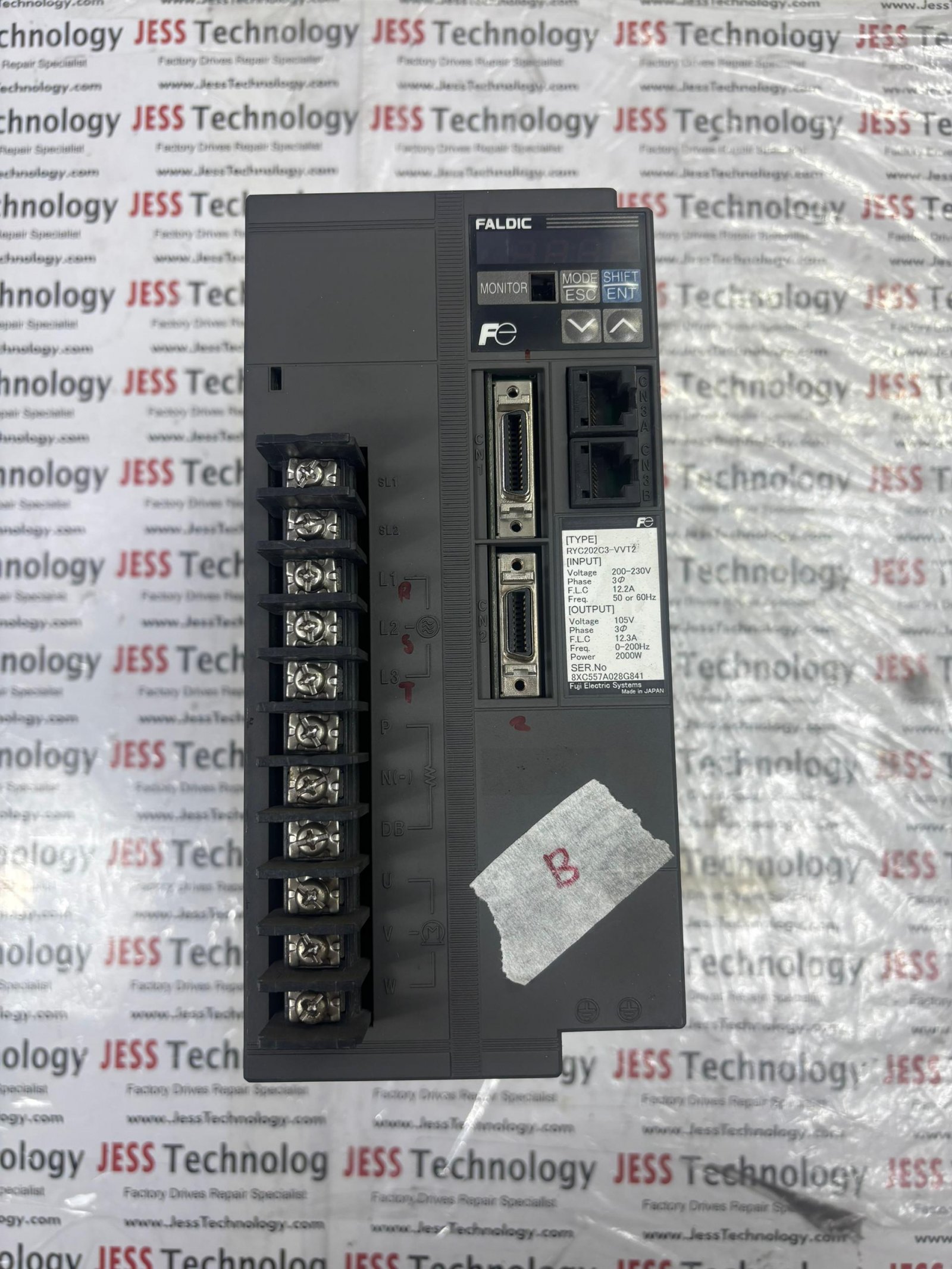 Repair FUJI SERVO DRIVE FALDIC RYC202C3-VVT2 Malaysia, Singapore, Indonesia, Thailand, Vietnam