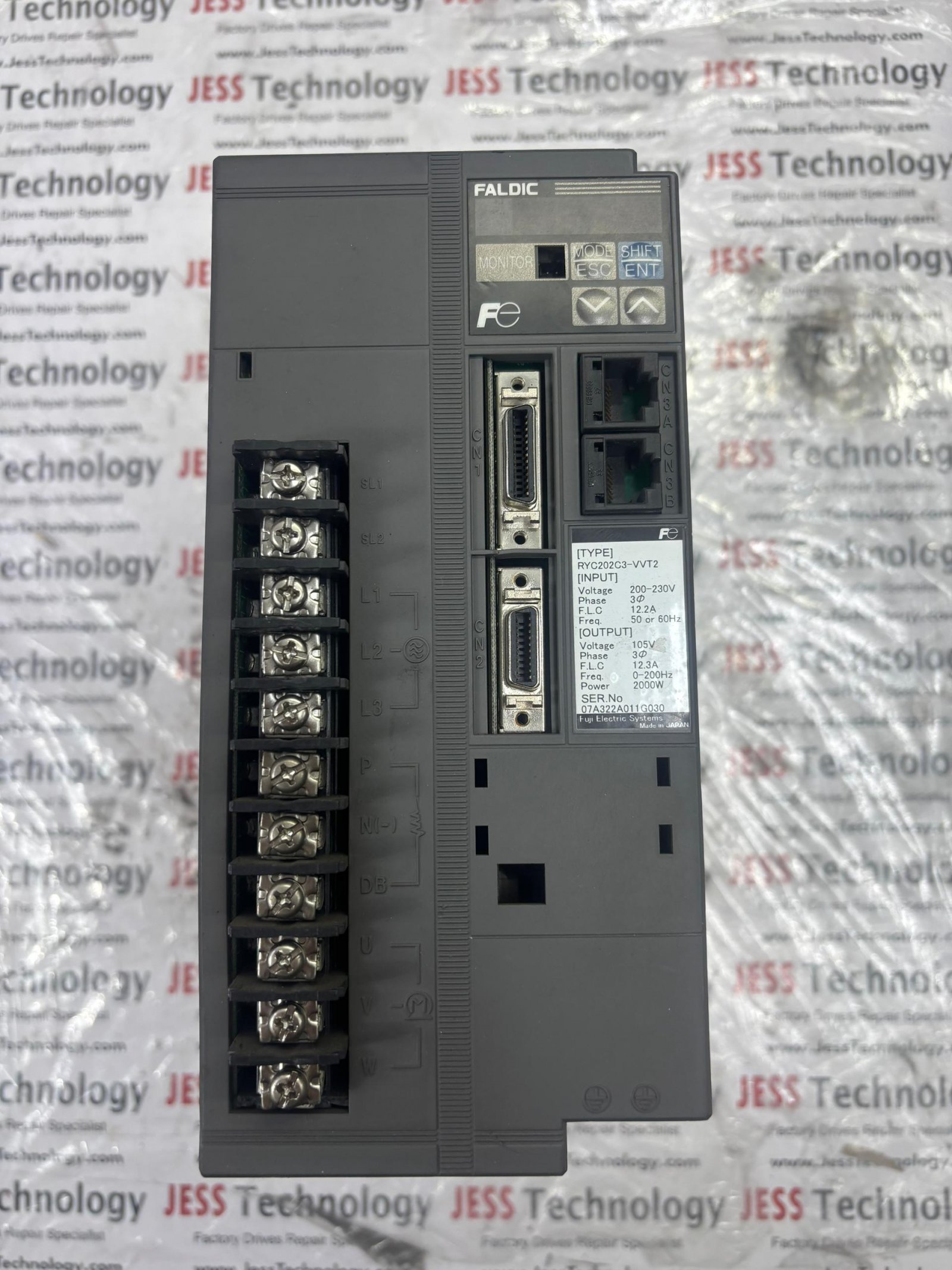 Repair FUJI SERVO DRIVE FALDIC RYC202C3-VVT2 Malaysia, Singapore, Indonesia, Thailand, Vietnam