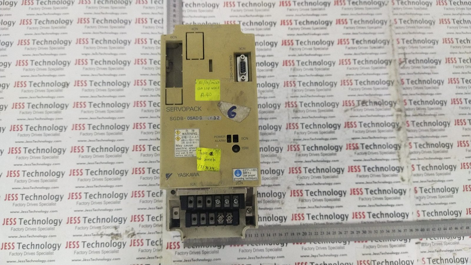 Repair YASKAWA SERVO DRIVE SGDB-05ADGY32 Malaysia, Singapore, Indonesia, Thailand, Vietnam