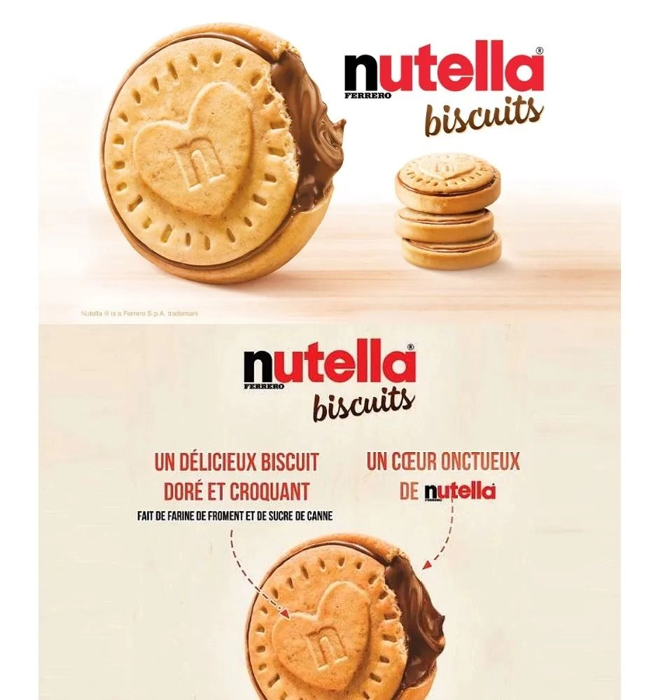 Nutella Ferrero Biscuit T3 41.4G