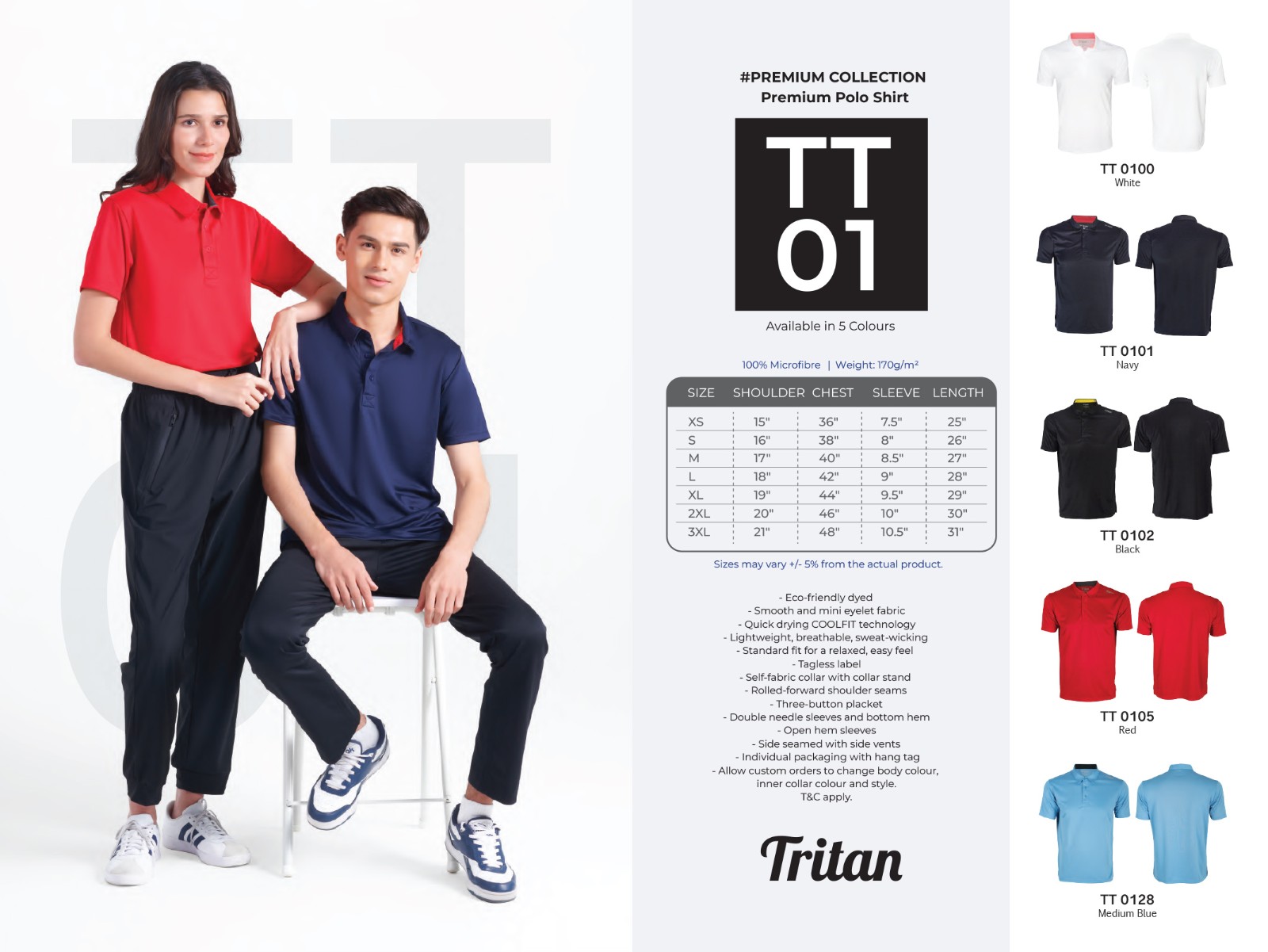 Polo T-Shirt Tritan TT01