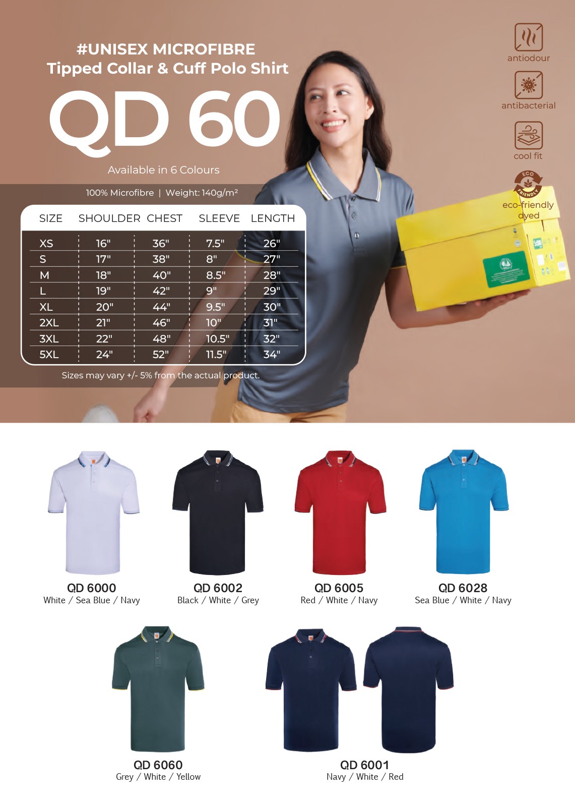 Polo T-Shirt Quick Dry QD60