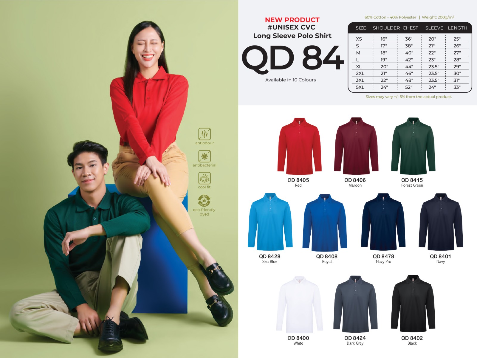 Polo T-Shirt Quick Dry QD84