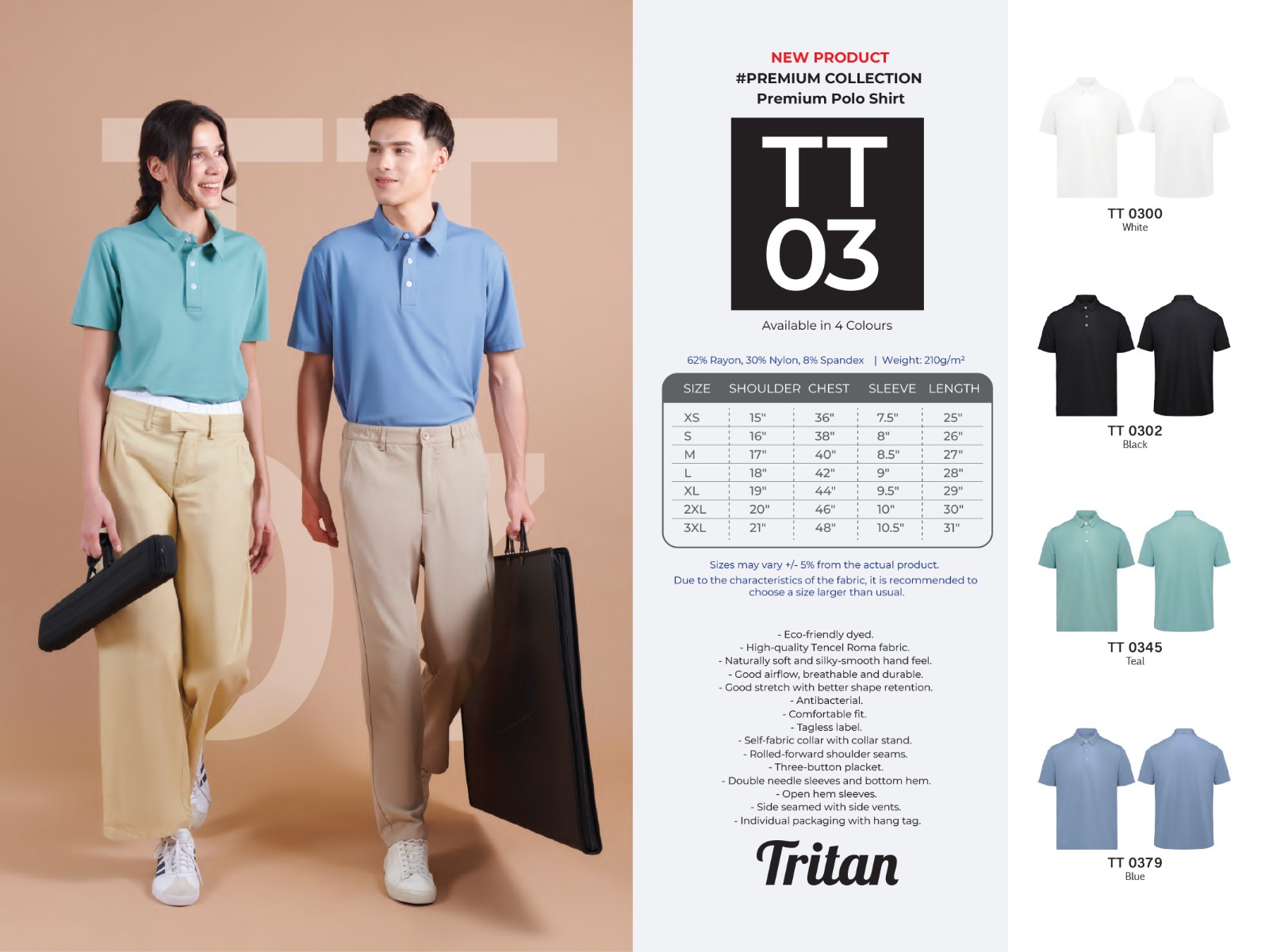Polo T-Shirt Tritan TT03