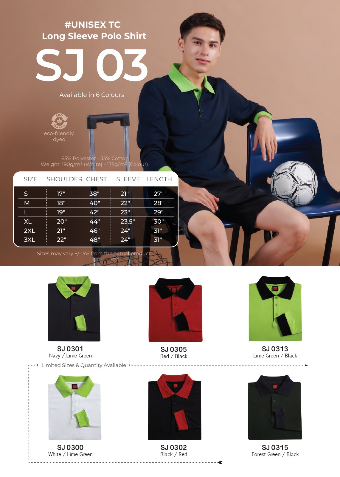 Polo T-shirt Single Jersey SJ03