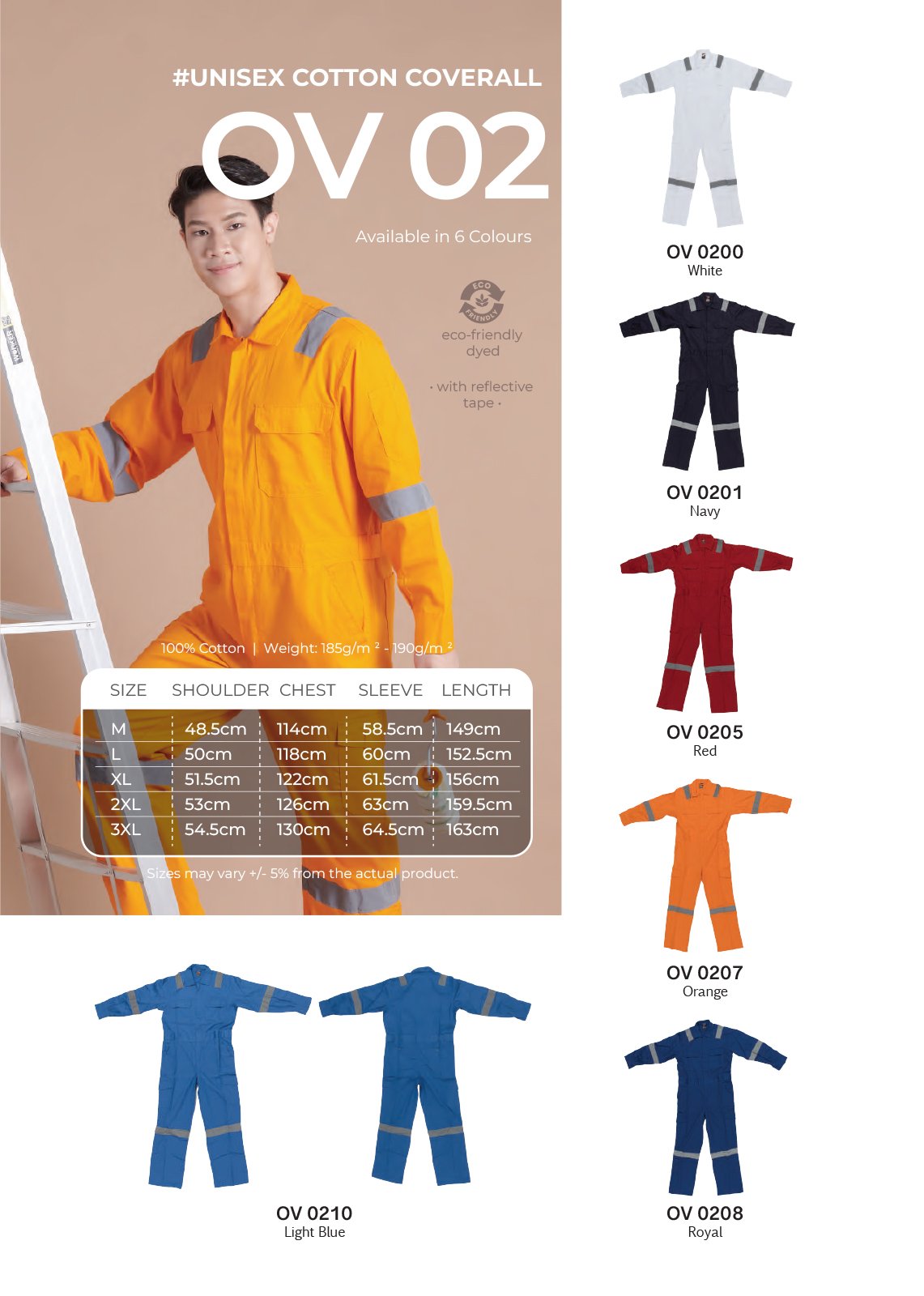Coverall OV02