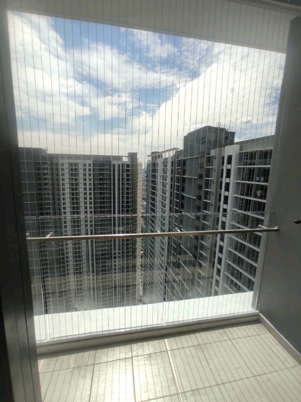 invisible Grill done at United Point Residence