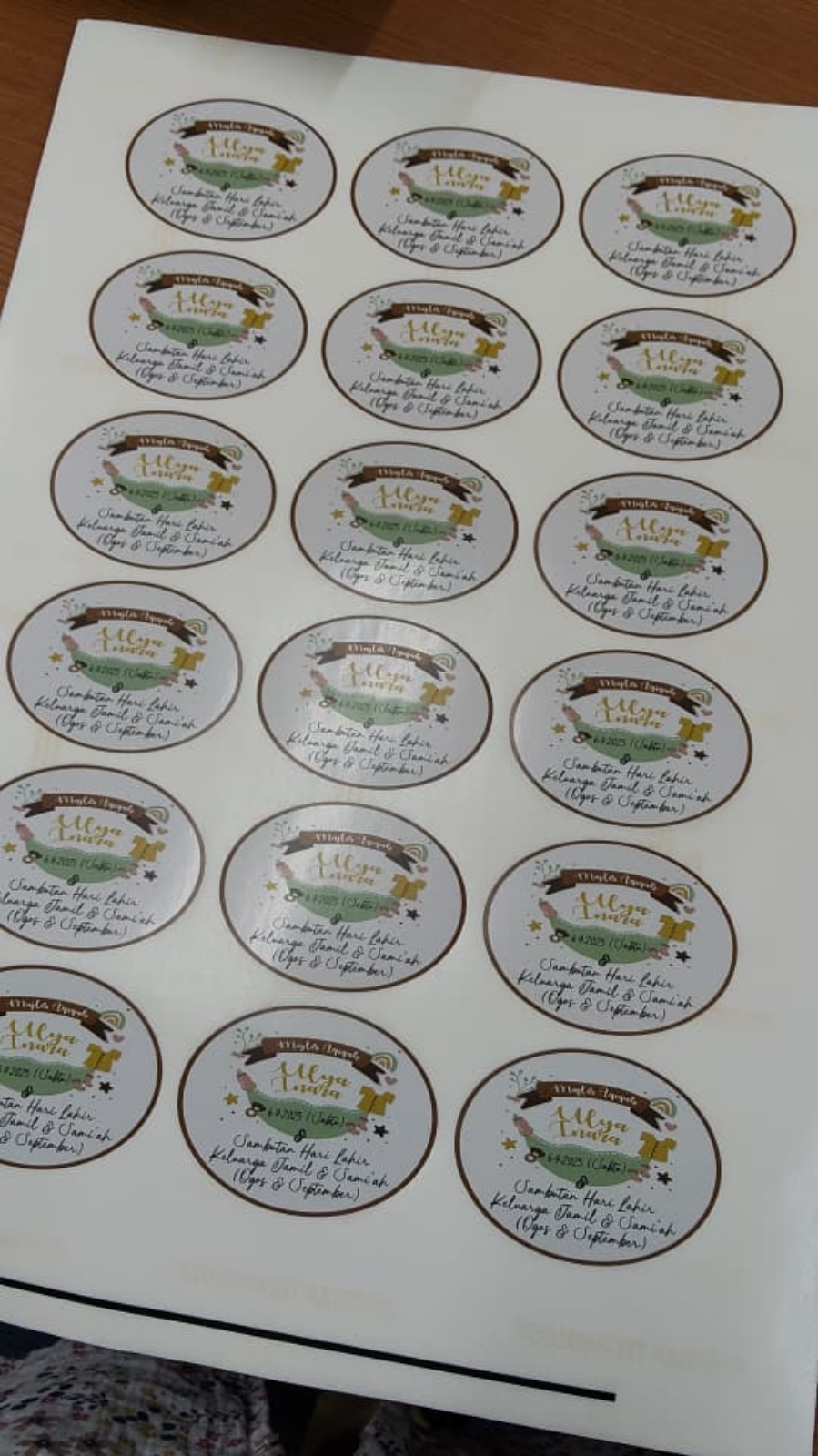 Product Sticker