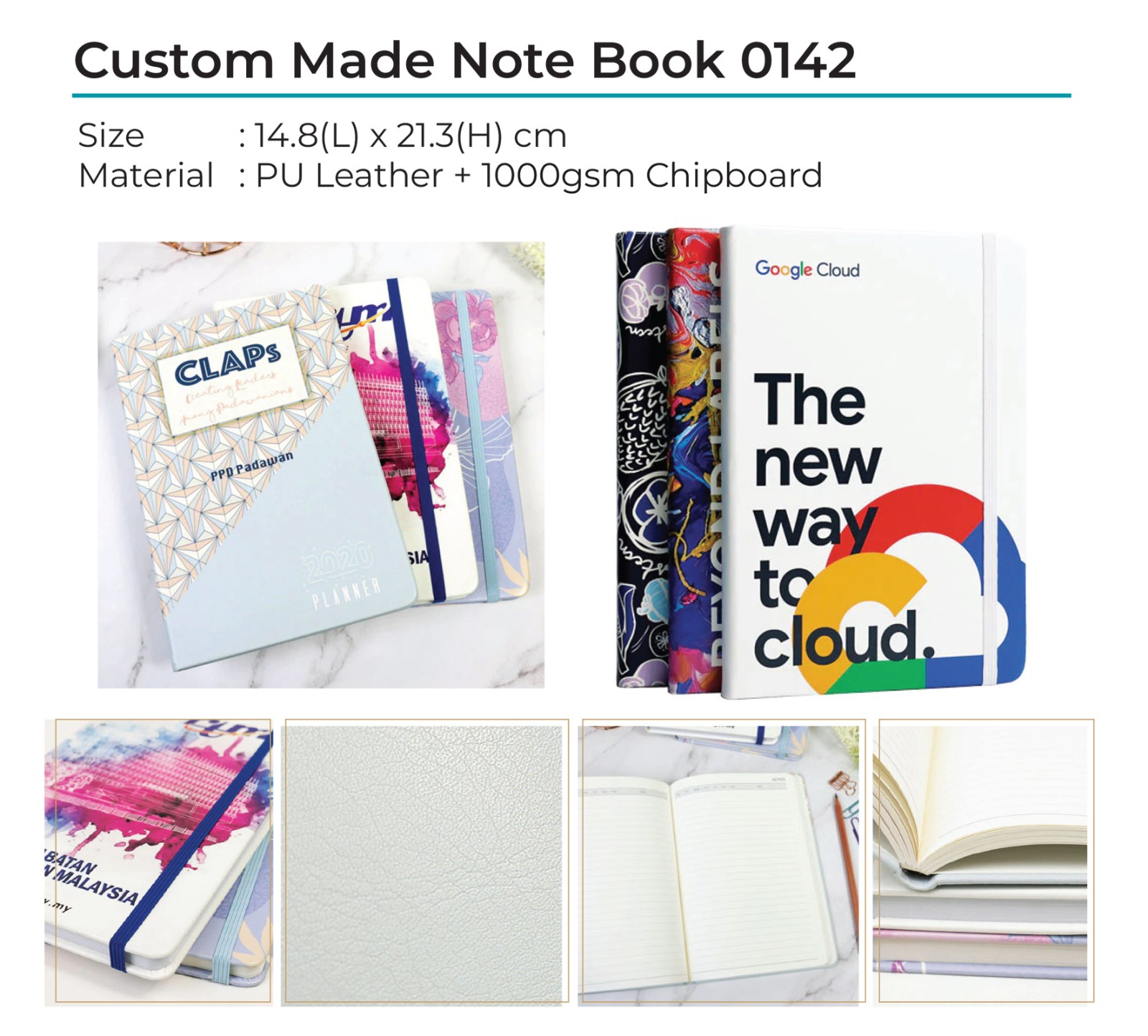 Custom Made Note Book 0142