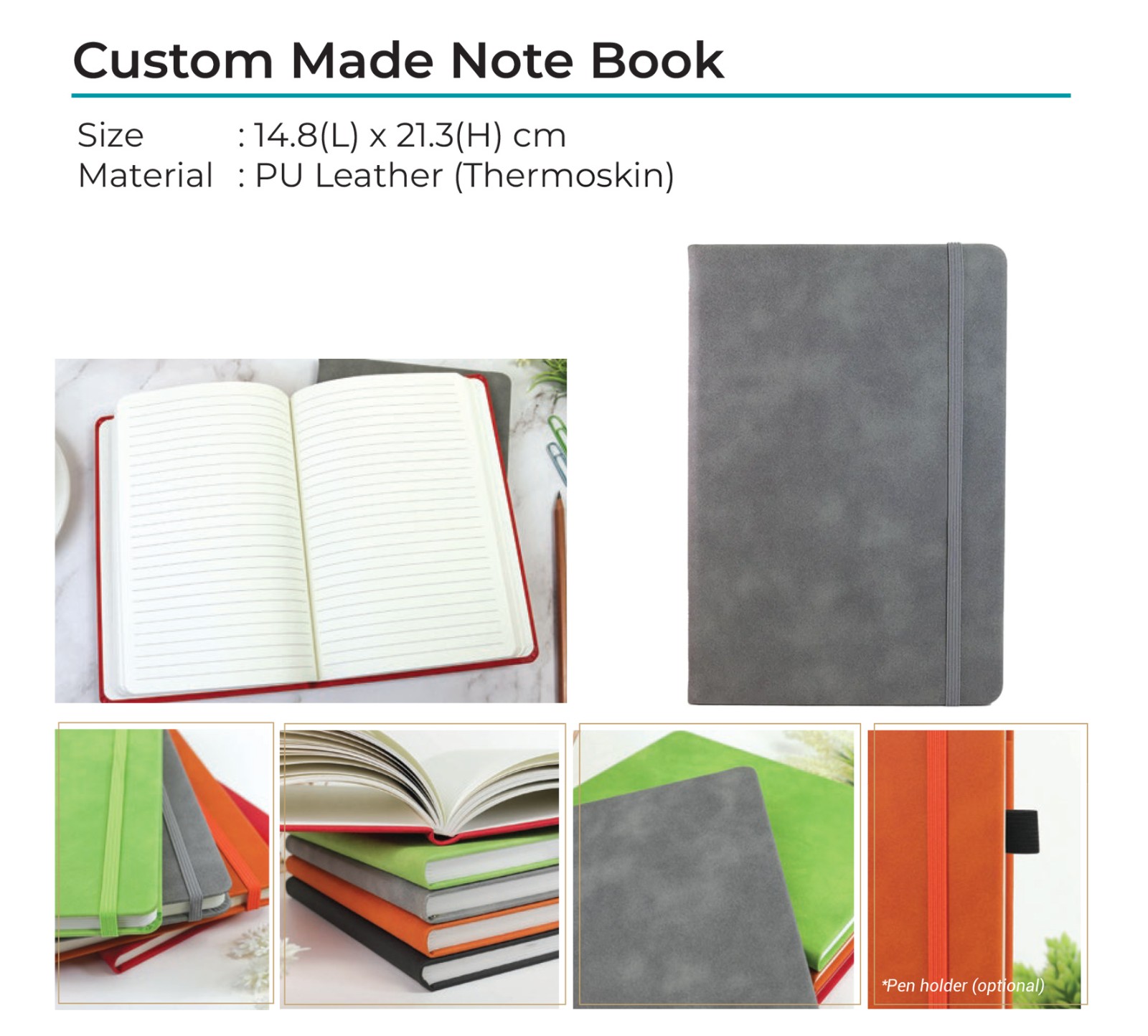 Custom Made Note Book CA5