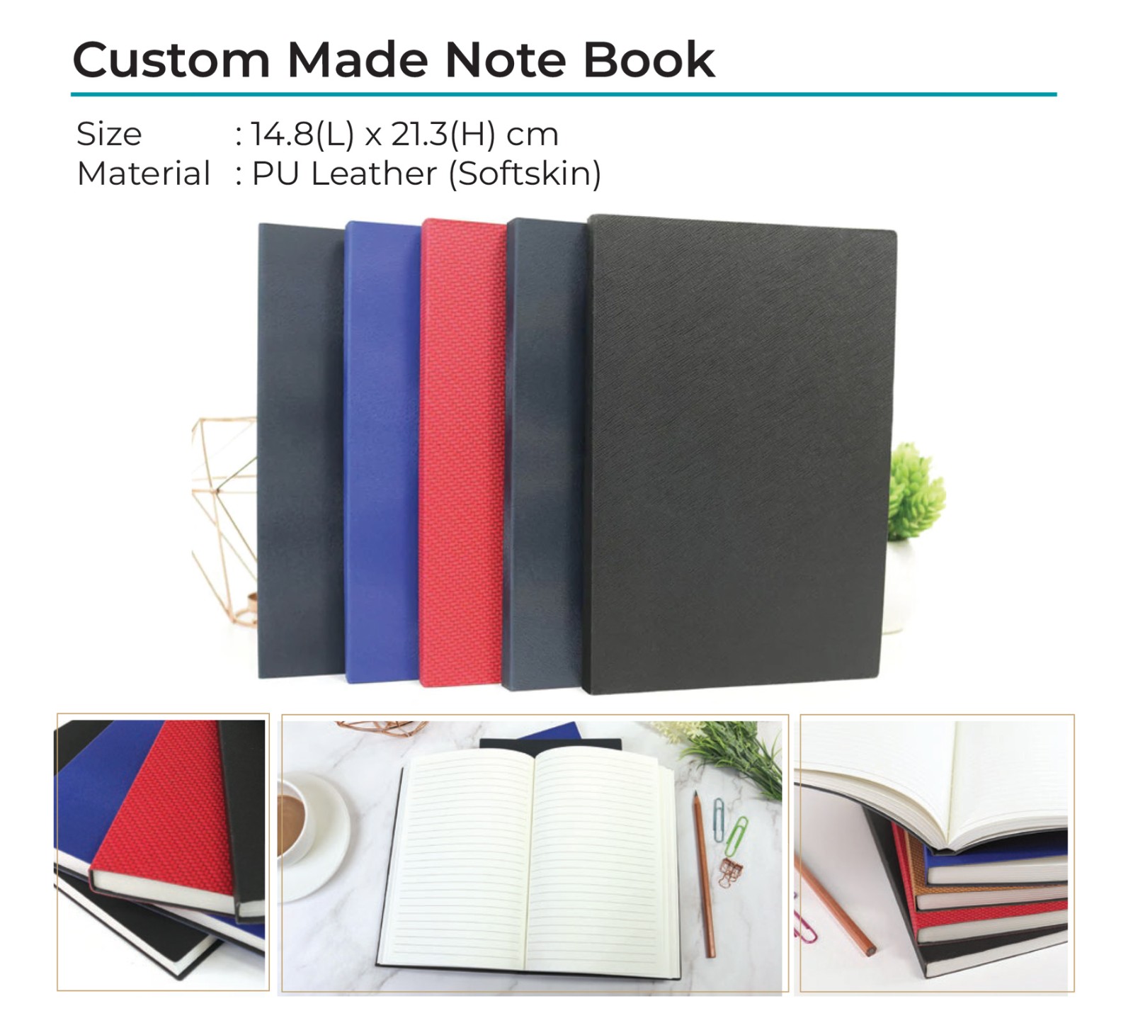 Custom Made Note Book SOF